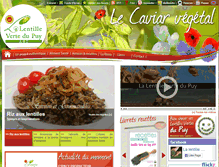 Tablet Screenshot of lalentillevertedupuy.com